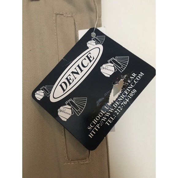 Denice Girls School Uniform/Casual Capri Pants Size 16 Khaki - Picture 4 of 12